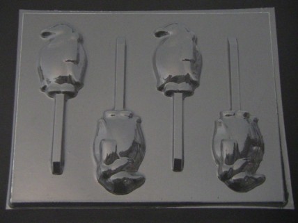680 Penguin Chocolate or Hard Candy Lollipop Mold